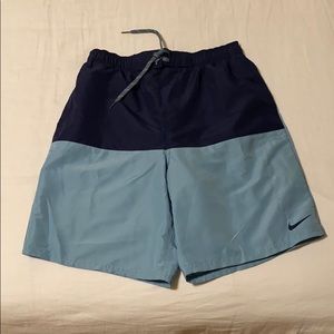 NIKE Split Swim Trunks Medium 9” Inseem
